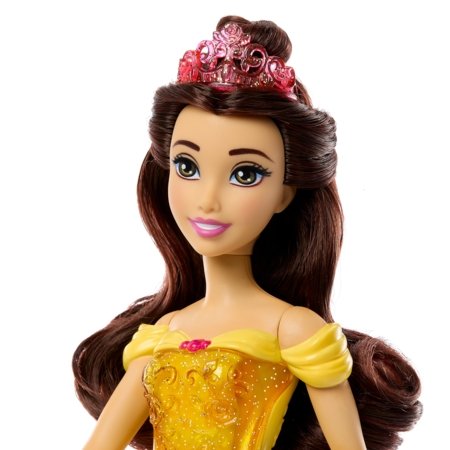 DISNEY PRINCESS lelle  - Belle no Beauty and the Beast, Skaistule un briesmonis, HLW11 HLW11