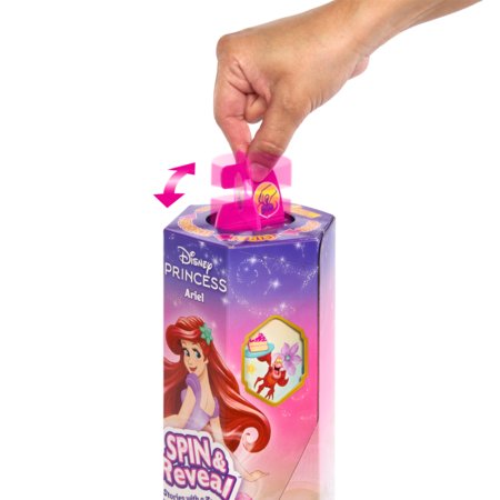 DISNEY PRINCESS Rapunzele Zeltmate Spin & Reveal, HTV86 