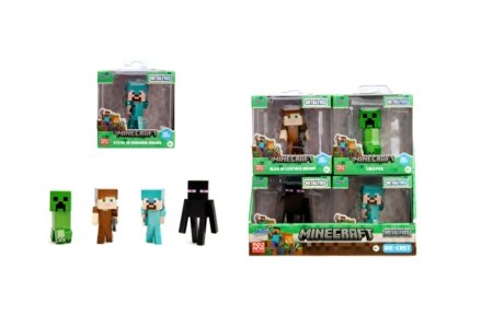 JADA Minecraft kolekcionējamas figūras, 6 cm, asst., 9385138300W03 