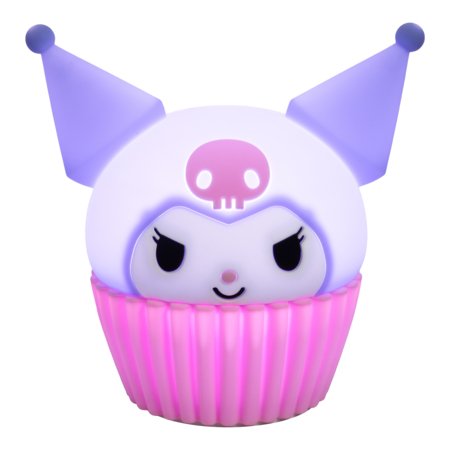 PALADONE KUROMI dekoratīvais silikona LED gaismeklis SquishyGlo, uzlādējams, PP15398KUR 