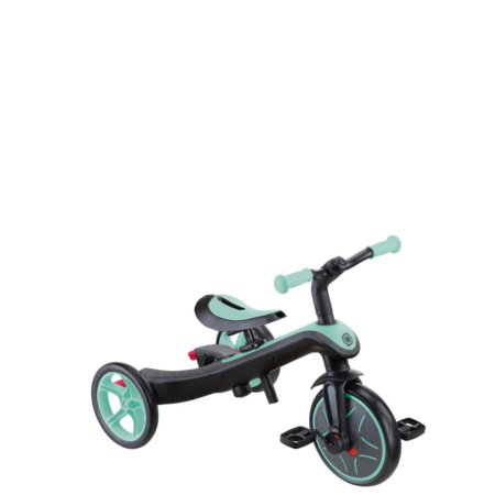 GLOBBER trīsritenis Trike Explorer 4in1, piparmētras zaļš, 632-206-2 632-206-2