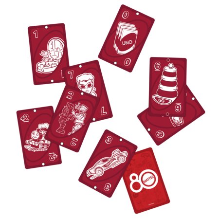 MATTEL GAMES UNO kārtis Mattel 80, JGK30 