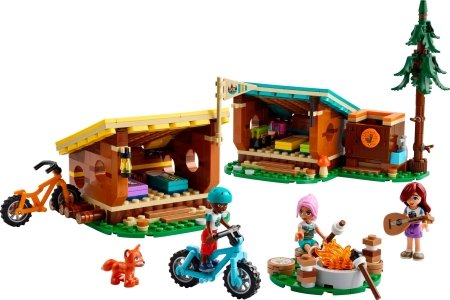 42624 LEGO® Friends Piedzīvojumu nometne: mājīgās būdiņas 