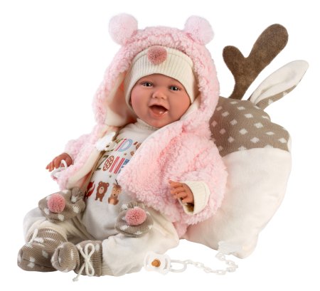 LLORENS smejošs mazulis Mimi Sonrisas 42cm, 74028 