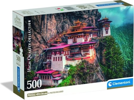 CLEMENTONI puzle The Tiger's Nest Compact, 500 gab., 35619 