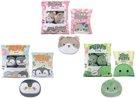 MOCHI POP plīša rotaļlieta Snack Pack, 28 cm, sortiments, 453484 