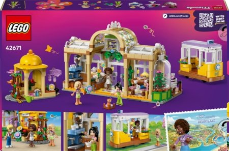 42671 LEGO® Friends Augu kafejnīca un ziedu veikals 