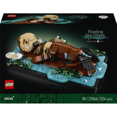 21366 LEGO® Ideas Peldoši jūras ūdri 