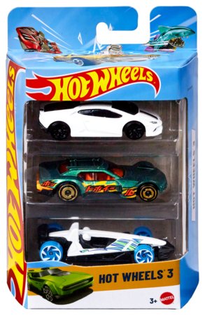 HOT WHEELS  3 gab mašīna 