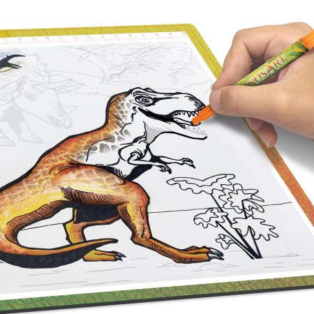 DINOSART radošuma komplekts Tracing Light Pad, 15151 15151