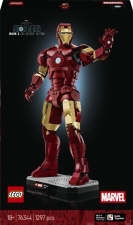 76344 LEGO® | Marvel Iron Man Mark 3 Kolekcionāra izdevums 