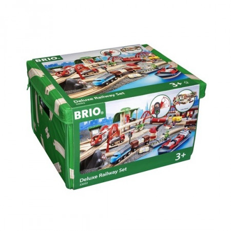 BRIO RAILWAY vilciena komplekts, 33052 33052