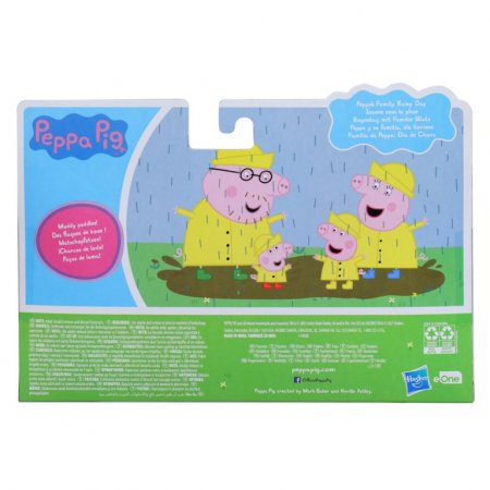 PEPA PIG figūru komplekts Peppa ģimene, 4 gab.,  dažādi, F21715L0 F21715L0