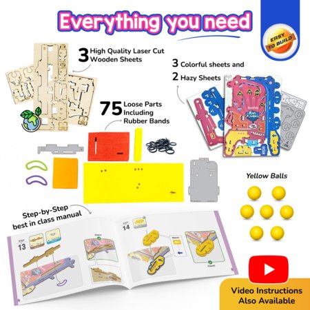 SMARTIVITY konstruktors — spēle Mini Pinball, SMRT1295 