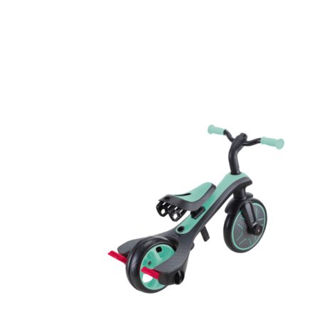 GLOBBER trīsritenis Trike Explorer 4in1, piparmētras zaļš, 632-206-2 632-206-2