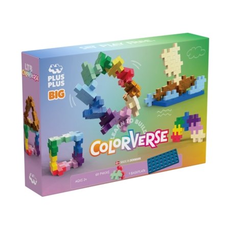 PLUS PLUS Konstruktors Learn to build Colorverse, 3998 