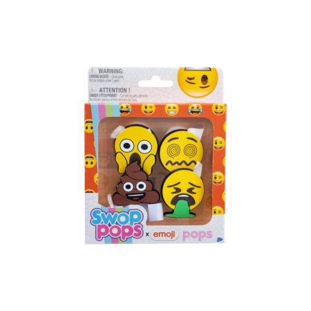 SWOPPOP somu piederumi EMOJI POPS, sortiments, M1028 