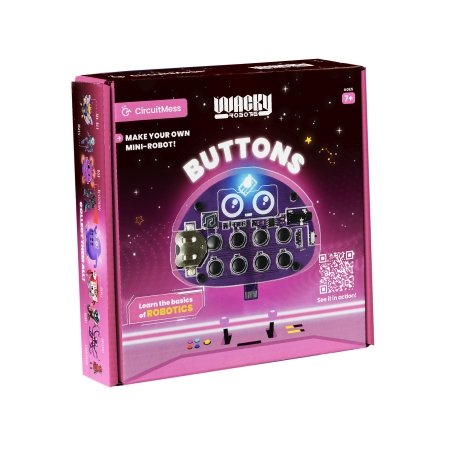 CIRCUITMESS Wacky Robot izglītojošs STEM komplekts Buttons, CM-SA-BUTTONS 