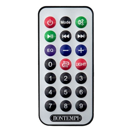 BONTEMPI bezvadu skaļrunis ar 2 mikrofoniem un RGB gaismām, 49 1070 