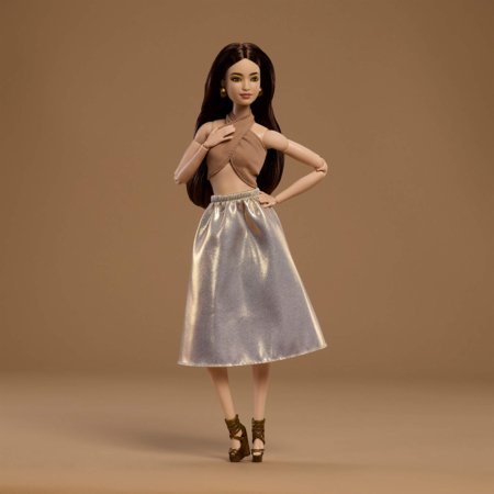 BARBIE Basics No06 lelle ar brūniem matiem, JJX25 