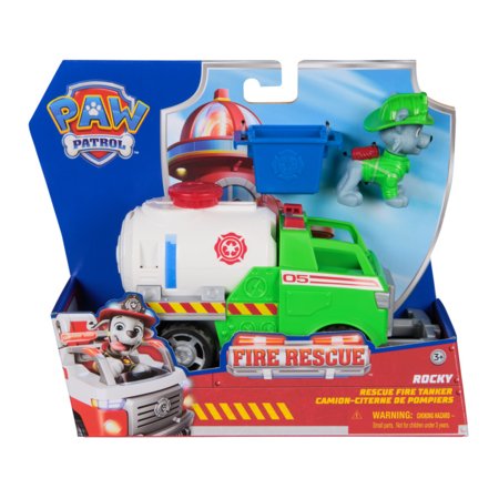 PAW PATROL transportlīdzeklis Fire Rescue Rocky, 6072642 