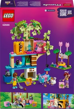 42666 LEGO® Friends Kaķu dzimšanas dienas ballīte un mājiņa kokā 