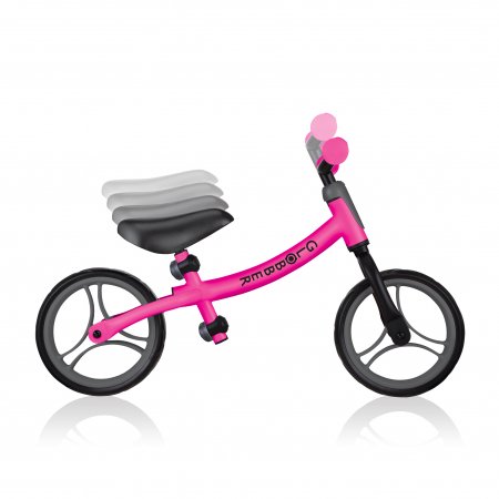 GLOBBER balansa velosipēds Go Bike, neona rozā, 610-210 610-210