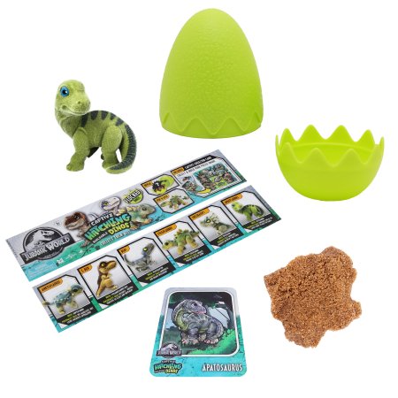 CAPTIVZ ola ar dinozaura figūru Jurassic Flocked Hatchlings, sortiments, 670 