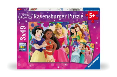 RAVENSBURGER puzles Disney Princess, 3x49d., 1068 