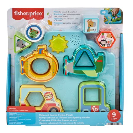 FISHER PRICE auto puzle ar skaņām, HRP31 