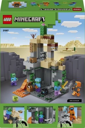 21587 LEGO® Minecraft® Zombiju pazemes cietums 