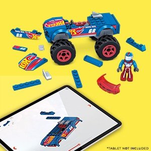MEGA CONSTRUX HOT WHEELS Monster Truck auto konstruktors, HHW80 HHW80