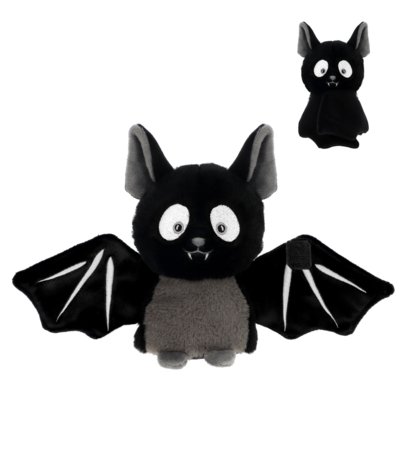 KEEL TOYS Plīša sikspārnis 13 cm asorti, EH3880 
