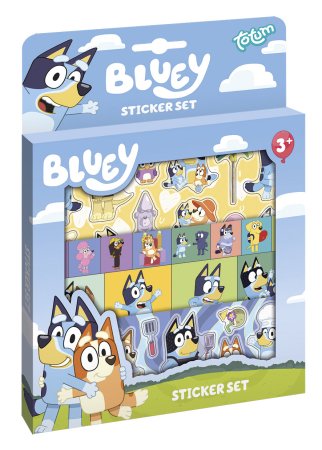 TOTUM BLUEY uzlīmju komplekts, 290105 