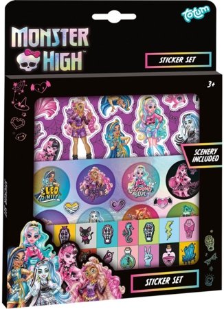 TOTUM MONSTER HIGH uzlīmes komplekts, 560086 