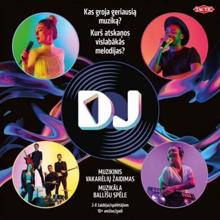 TACTIC Spēle DJ Music Game: POP Music LT LV, 60428 