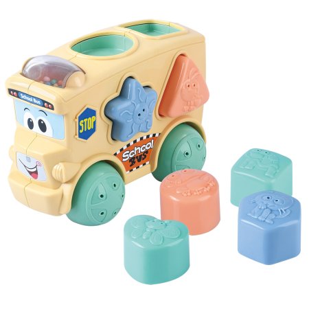 PLAYGO INFANT&TODDLER formu šķirotājs Jautrais autobus, 4808 