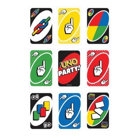 MATTEL GAMES UNO kārtis Party, HMY49 HMY49