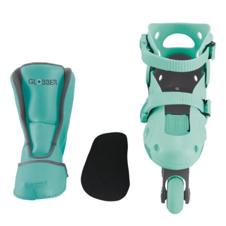 GLOBBER skrituļslidas Learning Skates 2 in 1, izmērs 26–29, piparmētru krāsas, 780-206 
