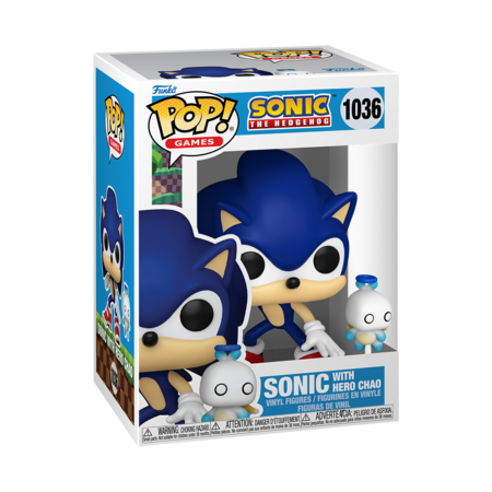 FUNKO POP! vinila figūriņa: Sonic - Sonic & Chao, 80309 