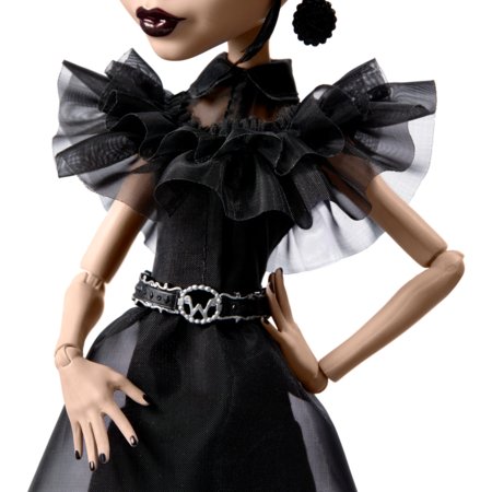 MONSTER HIGH X WEDNESDAY Rave'n Dress Wednesday lelle, HXJ03 