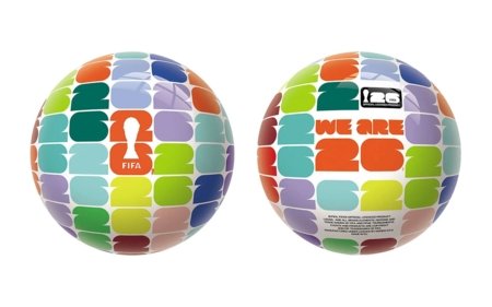 MONDO FIFA World Cup futbola bumba, 14 cm, 5711 