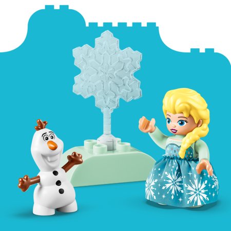 10462 LEGO® DUPLO® | Disney Frozen Ledus sirds radošā kārba ar Elzu un Olafu 