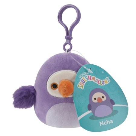SQUISHMALLOWS Piestiprināma mīkstā rotaļlieta 8 cm assort, SQJW3516 