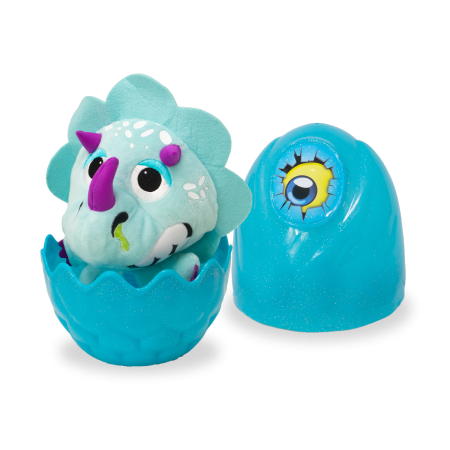 CRACKIN EGGS plīša rēcošais dinozaurs Dino Ice, sortiments, SK003A1 