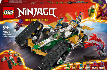 71820 LEGO® NINJAGO® Ninzju komandas apvienotais transportlīdzeklis 