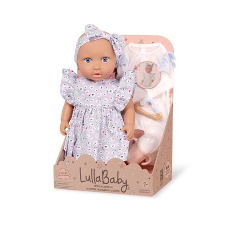 LULLABABY lelle ar pūriņa komplektu, LBY7712Z 