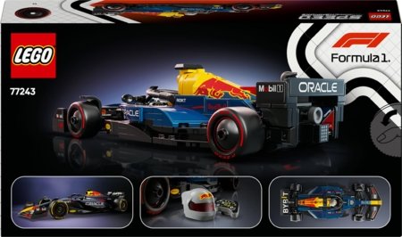 77243 LEGO® Speed Champions Oracle Red Bull Racing RB20 F1® sacīkšu auto 