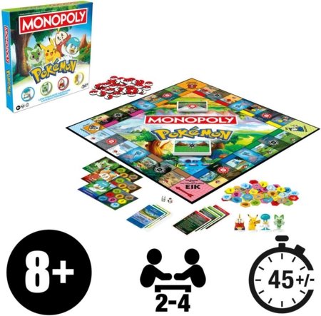 MONOPOLY galda spēle Pokemon (LT), G0716633 