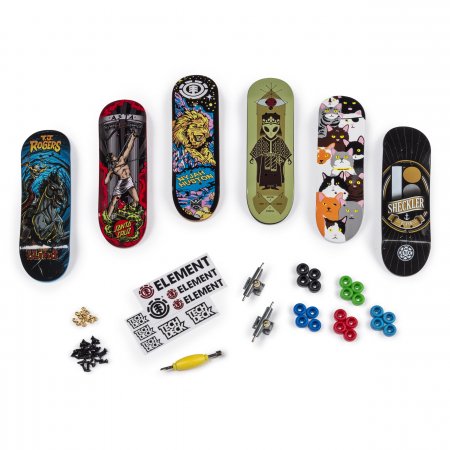 TECH DECK skrituļdēļa komplekts Bonus Sk8 Shop, 6 gab, sortimentu, 6028845 6028845